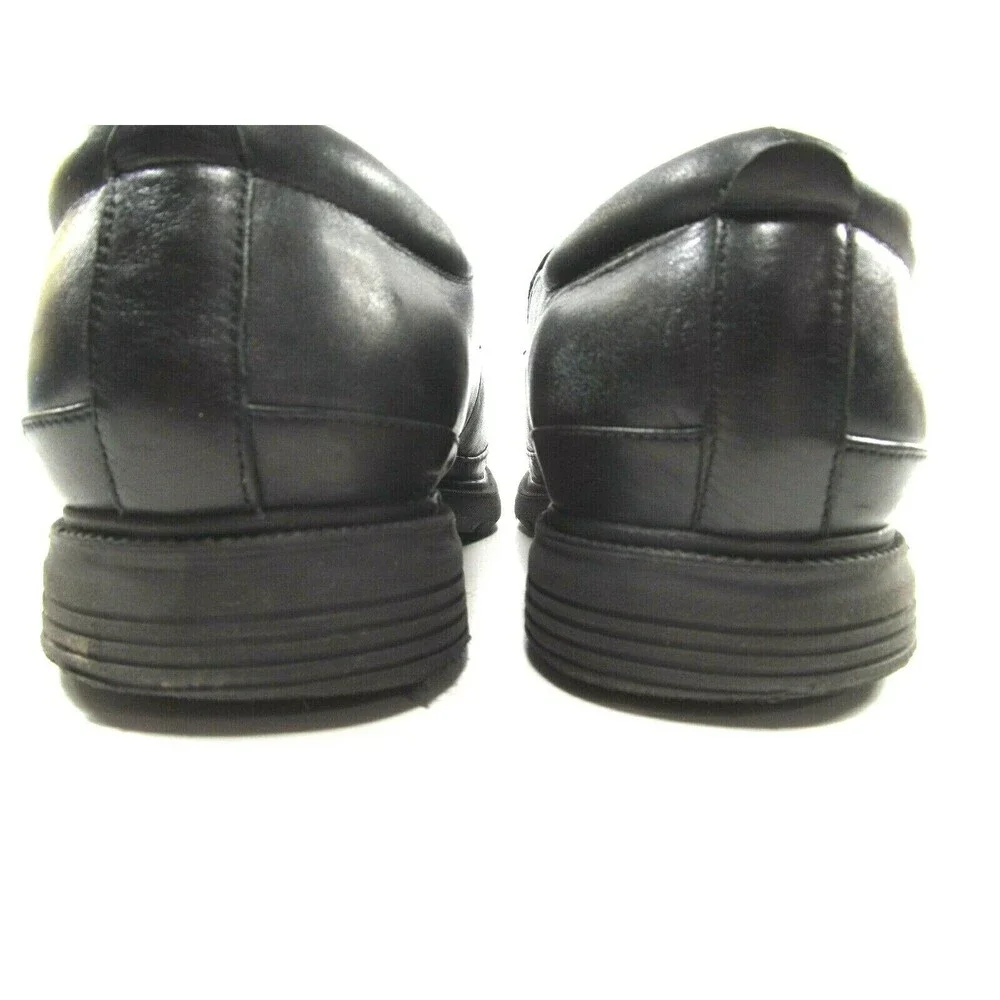 Abeo Bio System Linwood Black Leather Loafers Mens Size US 11